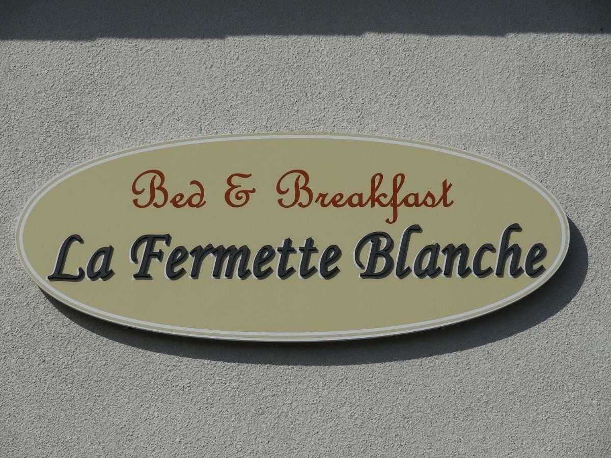 La Fermette Blanche Bed & Breakfast Nadrin Exterior photo